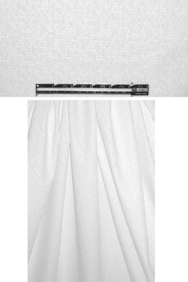 Tahari fancy weave cotton suiting - white