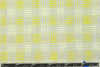 Italian novelty weave cotton suiting - lemon/lav-gray .875 yds
