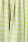 Italian novelty weave cotton suiting - lemon/lav-gray