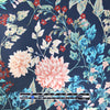 Italian vintage floral cotton stretch woven 1.25 yd