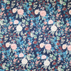 Italian vintage floral cotton stretch woven 1.25 yd
