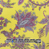 Italian 'floral jewels' cotton shirting  .75 yds