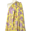 Italian 'floral jewels' cotton shirting  2 yd