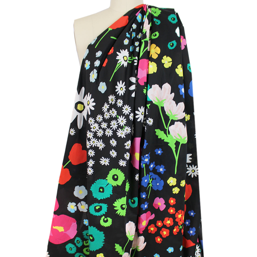 The K0oples 'flowery personalities' cotton shirting 1.25 yds