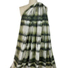 Italian shibori-style 'grasshopper' cotton stretch woven 1 yard
