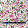 dainty floral cotton lightweight woven - orchid .75 yds