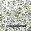 dainty floral cotton lightweight woven - sage green 1.25 yds