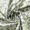 dainty floral cotton lightweight woven - sage green 1.25 yds