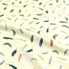 'feather flutter' cotton sateen lightweight woven 1.75 yds