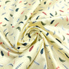 'feather flutter' cotton sateen lightweight woven 1.75 yds