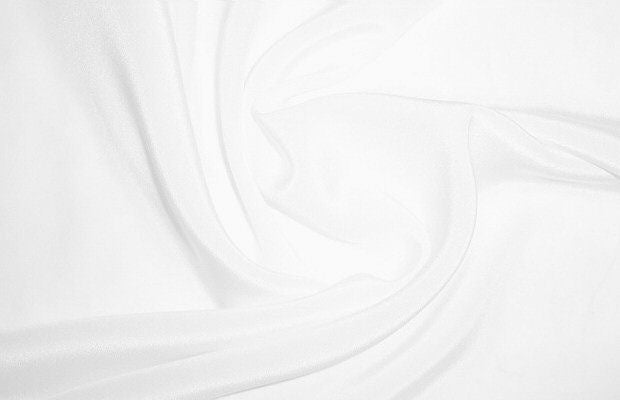 100% silk crepe de chine, color 101, 2 yds