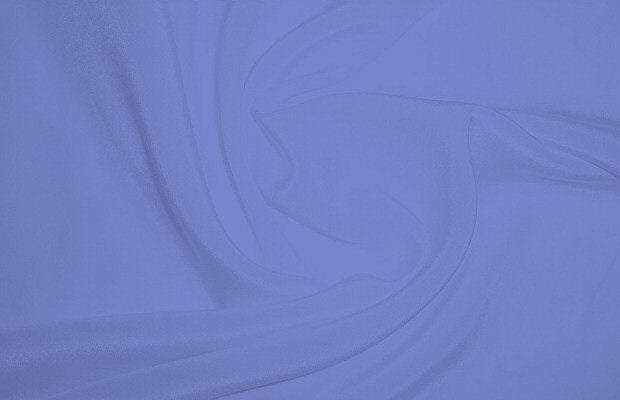 100% silk crepe de chine 1.5 yds - French Blue (149)