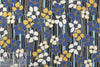 Italian viscose crepe woven - linear floral