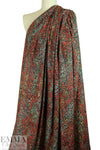 'spring nocturne' poly crepe woven 1.5 yd