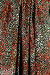 'spring nocturne' poly crepe woven .625 yds