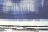 Italian viscose crepe brushstroke abstract panel 1.125 yds