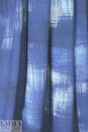 Italian viscose crepe brushstroke abstract panel 1.125 yds