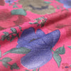 Italian floral wool blend crepe sweater knit  .5 yds