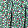 CA designer 'blarney flowers' poly crepe woven 1.4 yd