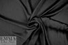 NY designer textured stretch plisse' - black 2 yd