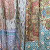 French 'boho paisley' polyester blouseweight .625 yds