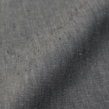 cross-dye medium weight linen - charcoal/bark