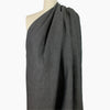 cross-dye medium weight linen - charcoal/bark 1 yard