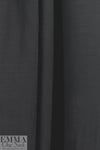 crosshatch lightweight linen-look cupro woven - black 1 yard