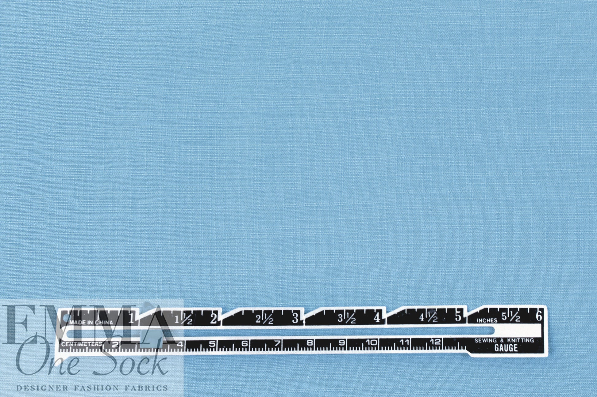 crosshatch lightweight linen-look cupro woven - light blue 1.75 yds