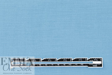 crosshatch lightweight linen-look cupro woven - light blue 1.75 yds