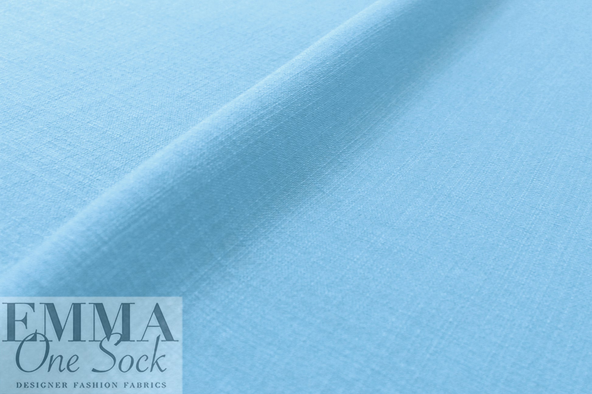 crosshatch lightweight linen-look cupro woven - light blue 1.75 yds