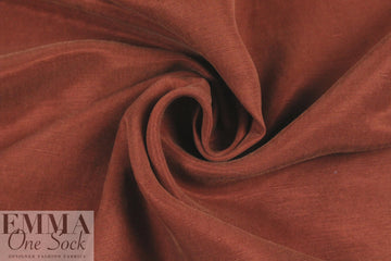 cupro/linen/tencel woven - henna 1.5 yds