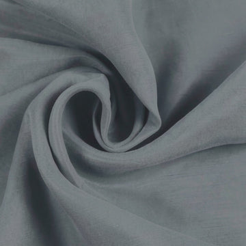 "Queen Bee" cupro/linen/tencel woven - steel