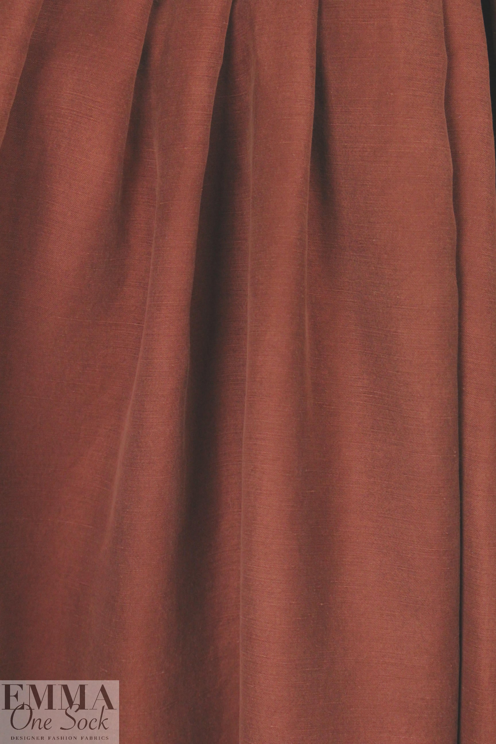cupro/linen/tencel woven - henna .75 yds