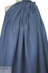cupro/linen/tencel woven - denimy blue 1.375 yds