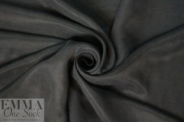 cupro/linen/tencel woven - black .875 yds