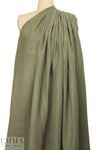 cupro/linen/tencel woven - army green 2 yd