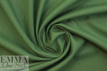 European poly/cotton/linen blend woven - forest