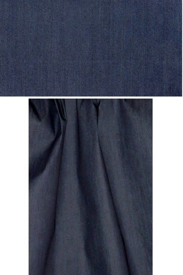 2-way stretch denim, indigo, heavier