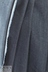 Italian dark blue twill weave stretch denim 1.875 yds
