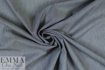 CA designer stretch cotton denim - medium blue