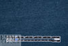 Dutch washed stretch cotton denim - dark wash blue 1.375 yds
