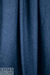 Dutch washed stretch cotton denim - dark wash blue 1.25 yds
