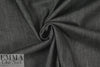 Italian high-fashion stretch denim - black