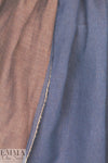 Italian enzyme wash reversible denim - indigo/rouge 1.75 yds