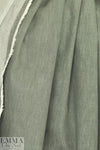 Italian enzyme wash stretch denim - sage heather 2 yds
