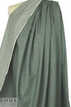Italian no stretch denim - spruce heather