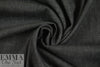 Italian enzyme wash denim - off black 1.33 yds