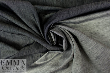 Italian wool/silk/cotton stretch denim - dark denim 1.5 yds