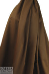 Italian doubleface cotton denim - spicy brown